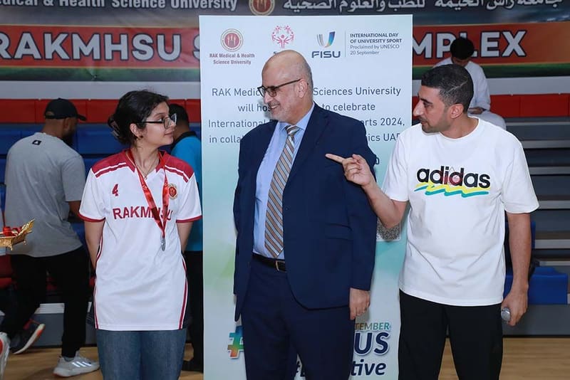 International day of University Sports. at RAK Medical & Health Sciences University, 2024-25 — photograph 4 of 31