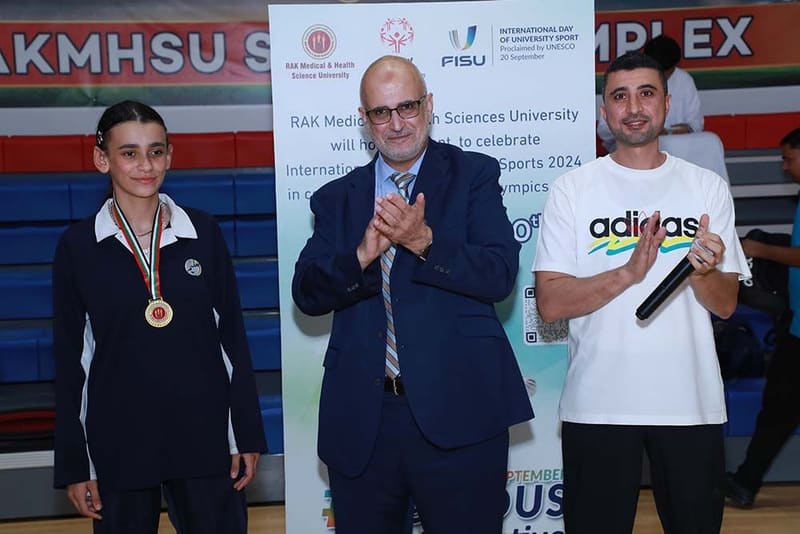 International day of University Sports. at RAK Medical & Health Sciences University, 2024-25 — photograph 6 of 31