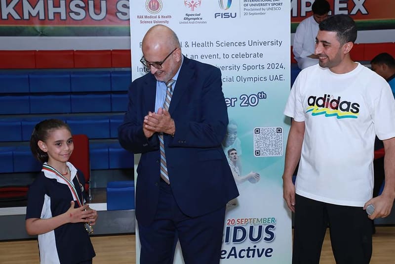 International day of University Sports. at RAK Medical & Health Sciences University, 2024-25 — photograph 7 of 31