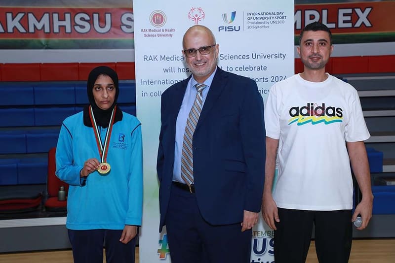 International day of University Sports. at RAK Medical & Health Sciences University, 2024-25 — photograph 8 of 31