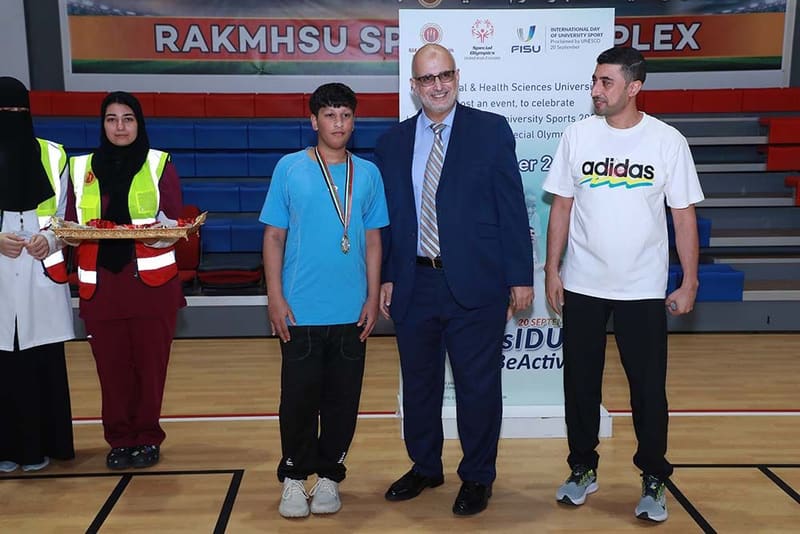 International day of University Sports. at RAK Medical & Health Sciences University, 2024-25 — photograph 9 of 31