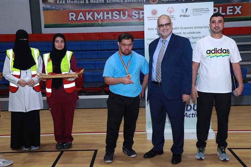 International day of University Sports. at RAK Medical & Health Sciences University, 2024-25 — photograph 10 of 31
