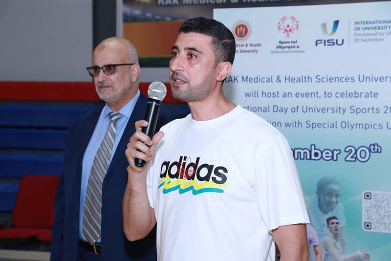 International day of University Sports. at RAK Medical & Health Sciences University, 2024-25 — photograph 11 of 31