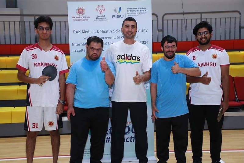 International day of University Sports. at RAK Medical & Health Sciences University, 2024-25 — photograph 18 of 31