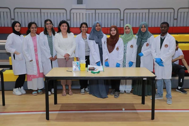 International University sports day 2023 at RAK Medical & Health Sciences University, 2023-24 — photograph 23 of 40