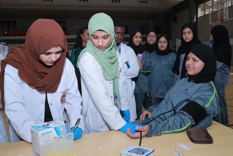 International University sports day 2023 at RAK Medical & Health Sciences University, 2023-24 — photograph 28 of 40