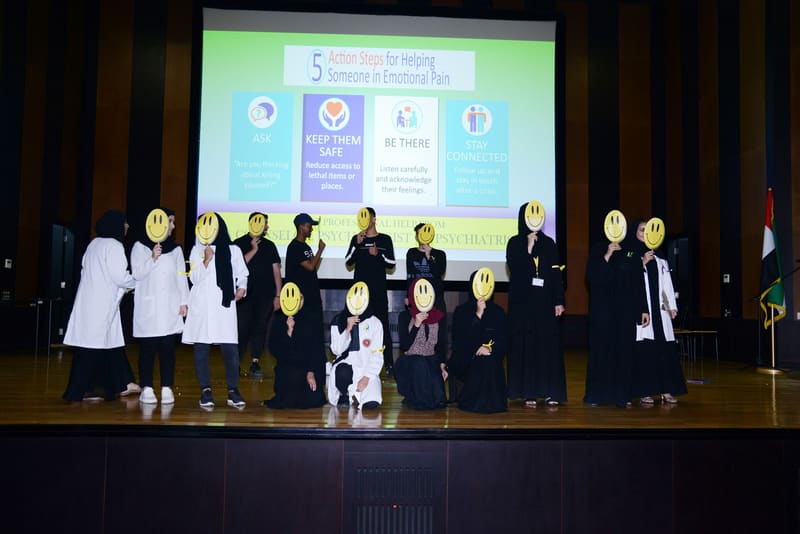 Mental Health Day 2019 at RAK Medical & Health Sciences University, 2019-20 — photograph 8 of 39