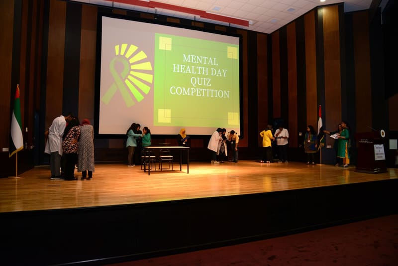 Mental Health Day 2019 at RAK Medical & Health Sciences University, 2019-20 — photograph 13 of 39