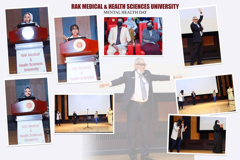 Mental Health Day - 2021 at RAK Medical & Health Sciences University, 2021-22 — photograph 2 of 63