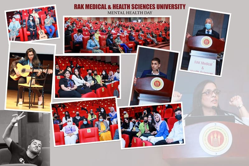 Mental Health Day - 2021 at RAK Medical & Health Sciences University, 2021-22 — photograph 3 of 63