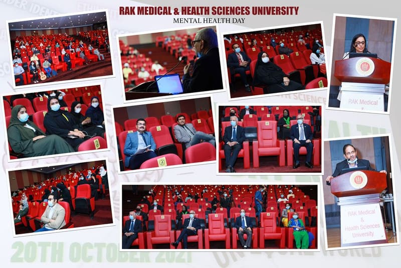 Mental Health Day - 2021 at RAK Medical & Health Sciences University, 2021-22 — photograph 4 of 63