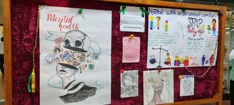 Mental Health Day - 2021 at RAK Medical & Health Sciences University, 2021-22 — photograph 13 of 63