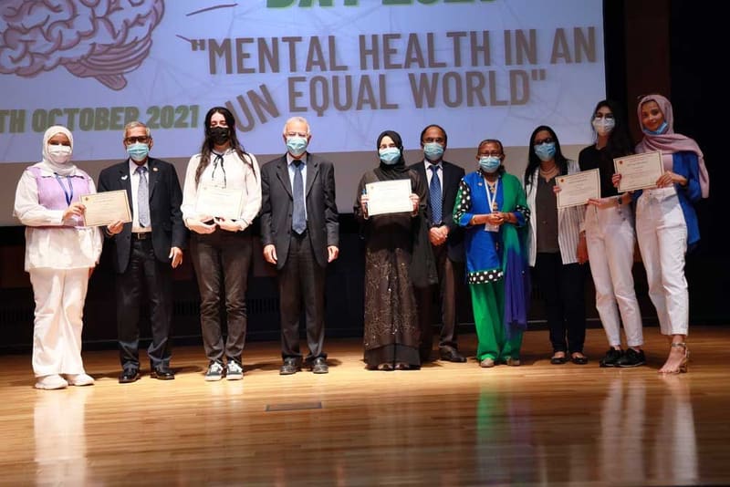 Mental Health Day - 2021 at RAK Medical & Health Sciences University, 2021-22 — photograph 27 of 63