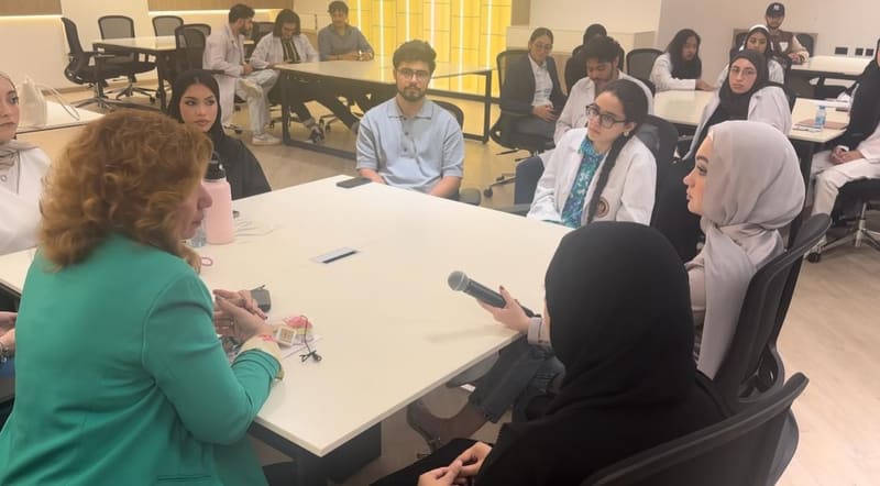 Mental Health Day 2025 at RAK Medical & Health Sciences University, 2025-26 — photograph 3 of 10