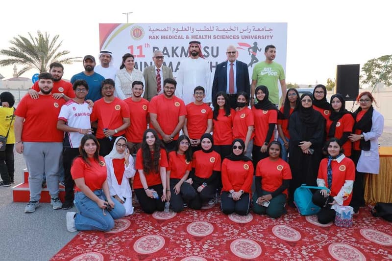 Mini Marathon 2023 at RAK Medical & Health Sciences University, 2022-23 — photograph 2 of 40