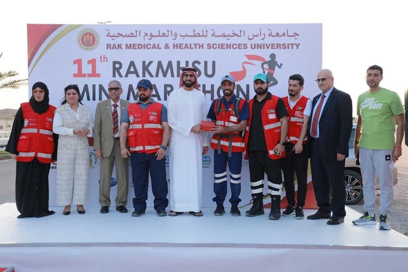 Mini Marathon 2023 at RAK Medical & Health Sciences University, 2022-23 — photograph 6 of 40