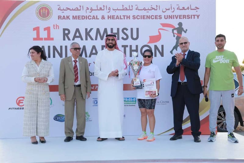 Mini Marathon 2023 at RAK Medical & Health Sciences University, 2022-23 — photograph 7 of 40