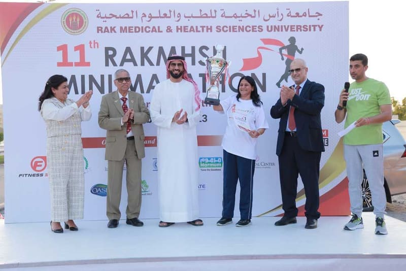 Mini Marathon 2023 at RAK Medical & Health Sciences University, 2022-23 — photograph 8 of 40
