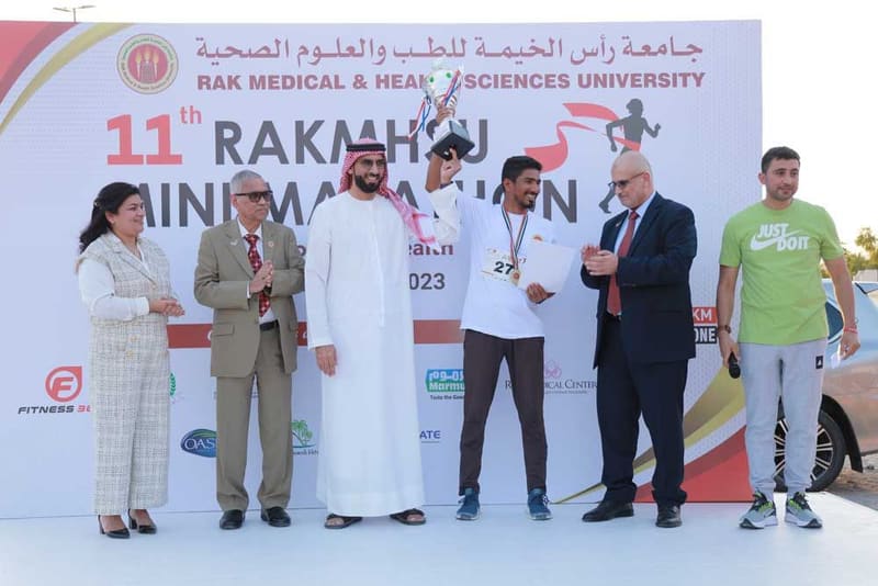 Mini Marathon 2023 at RAK Medical & Health Sciences University, 2022-23 — photograph 9 of 40