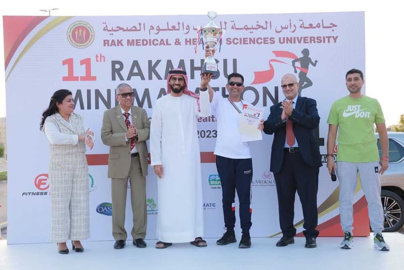 Mini Marathon 2023 at RAK Medical & Health Sciences University, 2022-23 — photograph 10 of 40