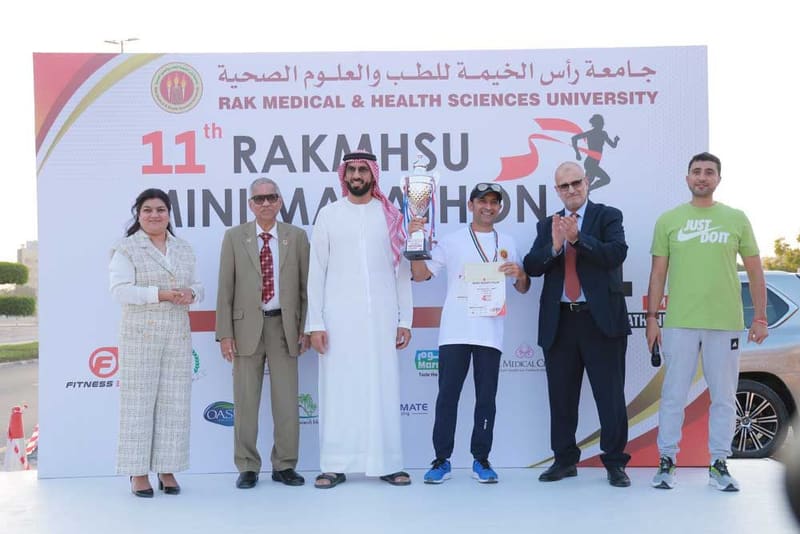 Mini Marathon 2023 at RAK Medical & Health Sciences University, 2022-23 — photograph 11 of 40