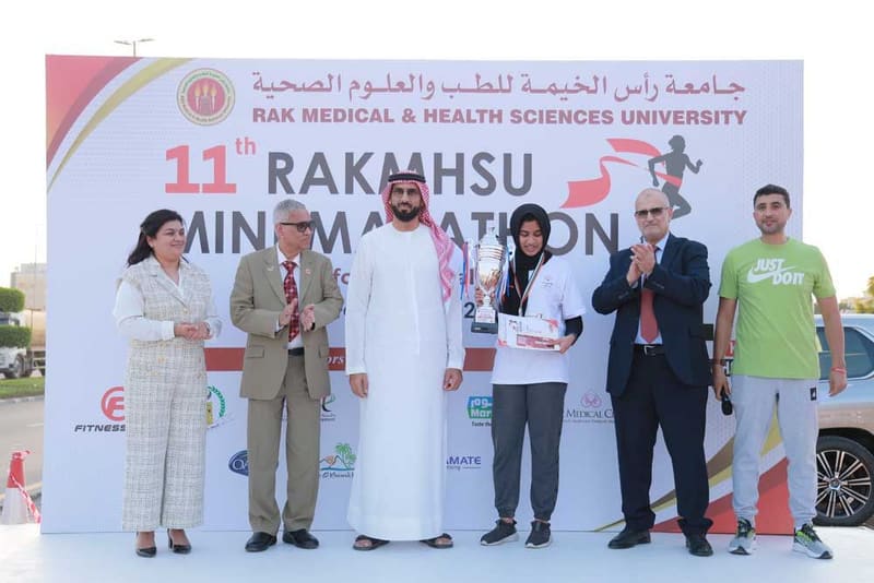 Mini Marathon 2023 at RAK Medical & Health Sciences University, 2022-23 — photograph 12 of 40