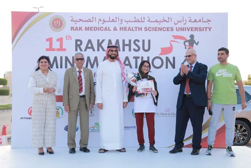 Mini Marathon 2023 at RAK Medical & Health Sciences University, 2022-23 — photograph 13 of 40