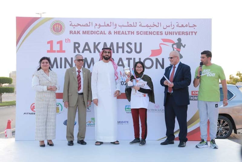 Mini Marathon 2023 at RAK Medical & Health Sciences University, 2022-23 — photograph 14 of 40