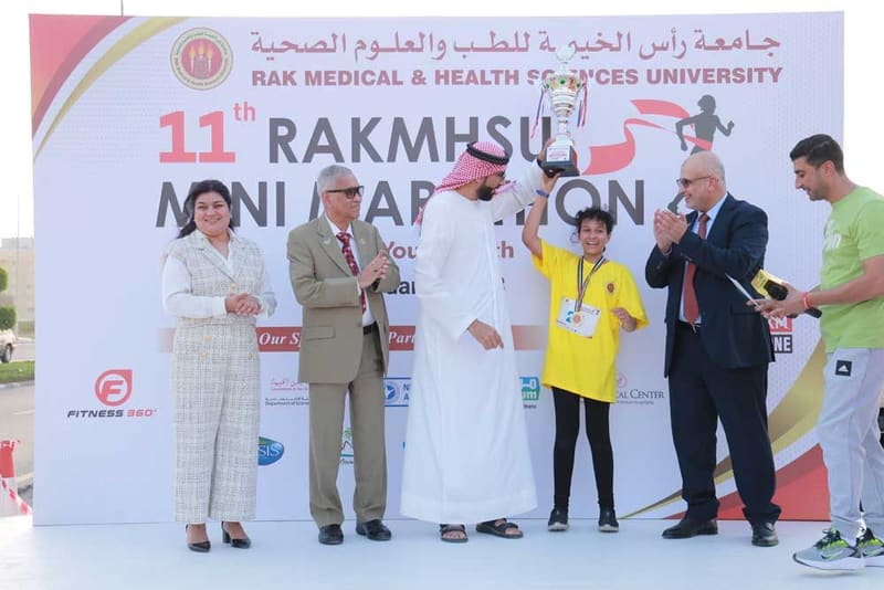 Mini Marathon 2023 at RAK Medical & Health Sciences University, 2022-23 — photograph 18 of 40