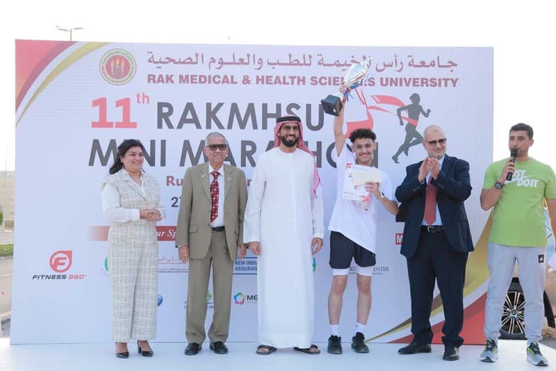 Mini Marathon 2023 at RAK Medical & Health Sciences University, 2022-23 — photograph 21 of 40