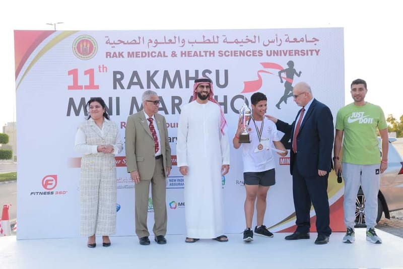 Mini Marathon 2023 at RAK Medical & Health Sciences University, 2022-23 — photograph 22 of 40