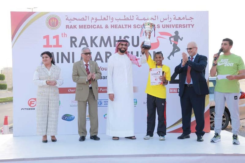 Mini Marathon 2023 at RAK Medical & Health Sciences University, 2022-23 — photograph 26 of 40