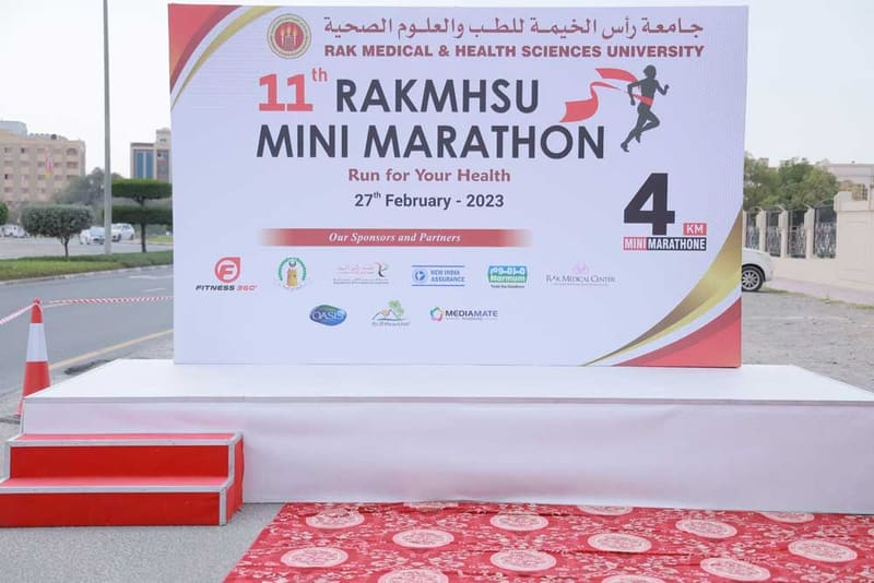 Mini Marathon 2023 at RAK Medical & Health Sciences University, 2022-23 — photograph 40 of 40