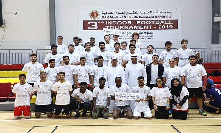 National Football Tournament 2018-19 at RAK Medical & Health Sciences University, 2018-19 — photograph 9 of 14