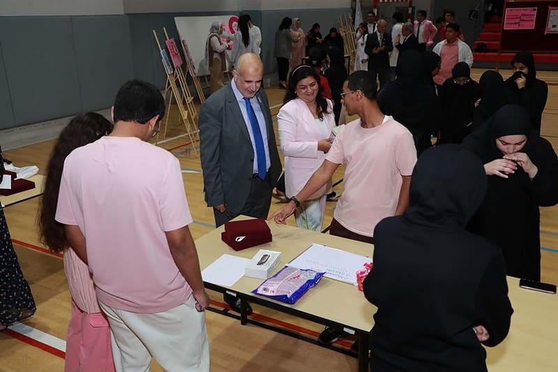 Pink October 2023 at RAK Medical & Health Sciences University, 2023-24 — photograph 5 of 20