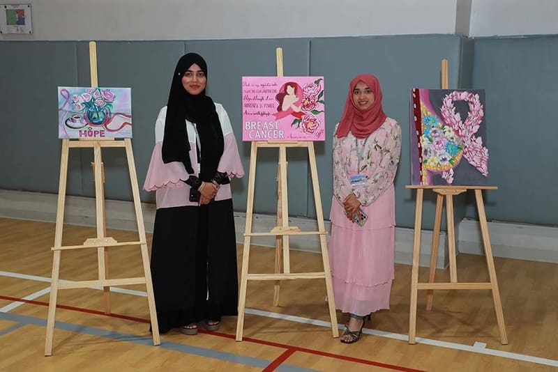 Pink October 2023 at RAK Medical & Health Sciences University, 2023-24 — photograph 18 of 20