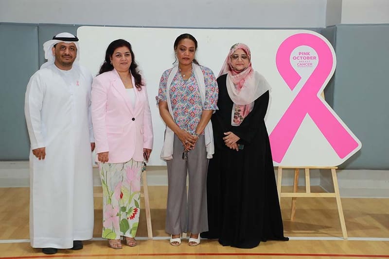 Pink October 2023 at RAK Medical & Health Sciences University, 2023-24 — photograph 19 of 20