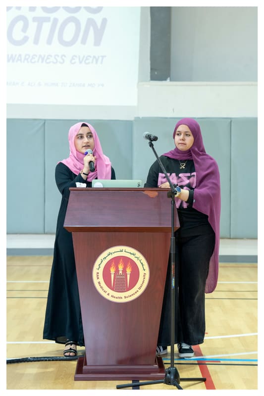 Pink October 2025 at RAK Medical & Health Sciences University, 2025-26 — photograph 14 of 17