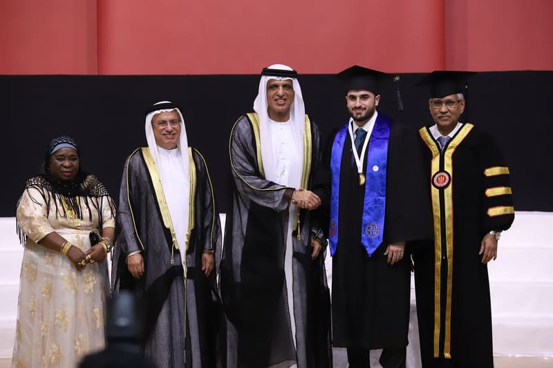 RAKCODS Convocation Day 2019 at RAK Medical & Health Sciences University, 2019-20 — photograph 14 of 24