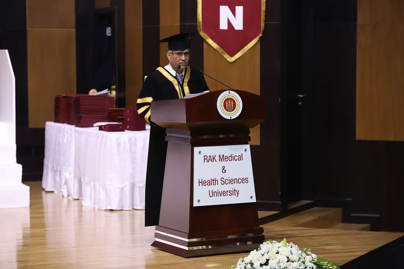 RAKCODS Convocation Day 2019 at RAK Medical & Health Sciences University, 2019-20 — photograph 15 of 24