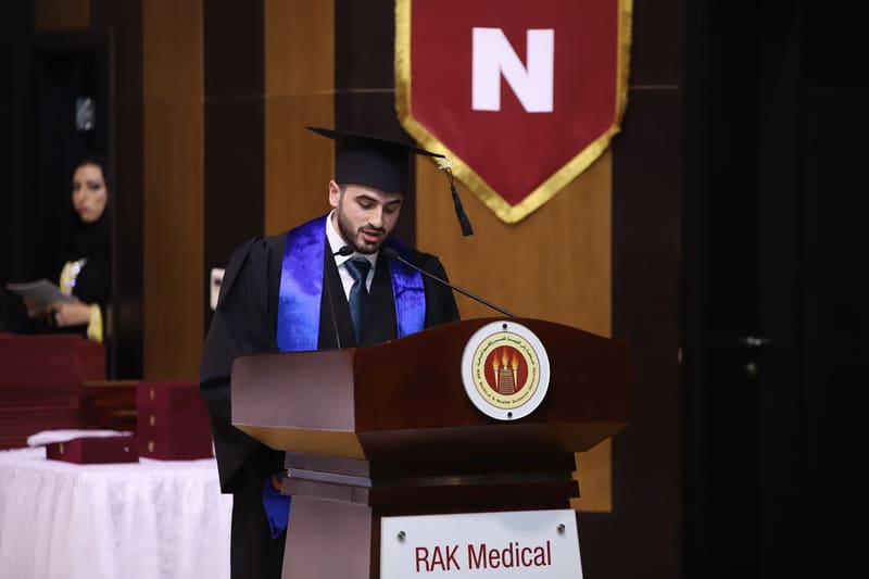 RAKCODS Convocation Day 2019 at RAK Medical & Health Sciences University, 2019-20 — photograph 16 of 24