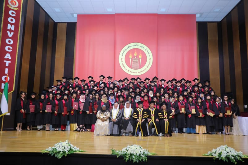 RAKCOMS Convocation 2019 at RAK Medical & Health Sciences University, 2019-20 — photograph 2 of 20