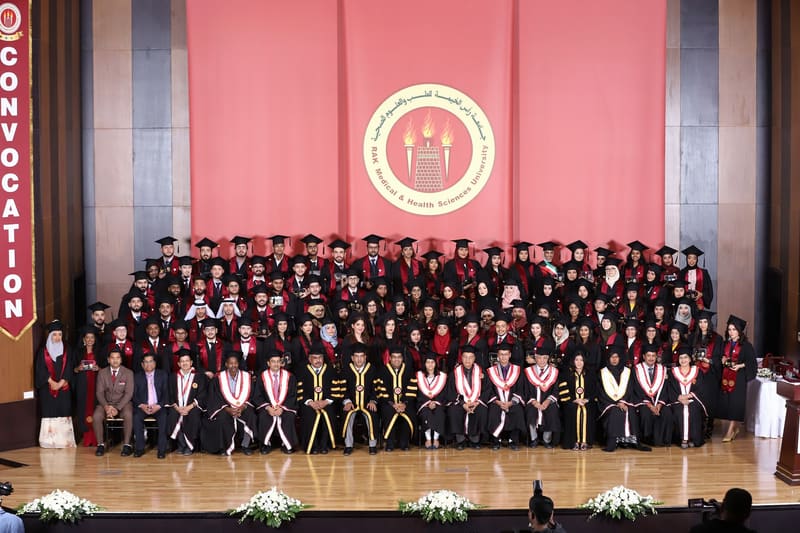 RAKCOMS Convocation 2019 at RAK Medical & Health Sciences University, 2019-20 — photograph 3 of 20