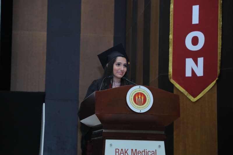 RAKCOMS Convocation 2019 at RAK Medical & Health Sciences University, 2019-20 — photograph 7 of 20