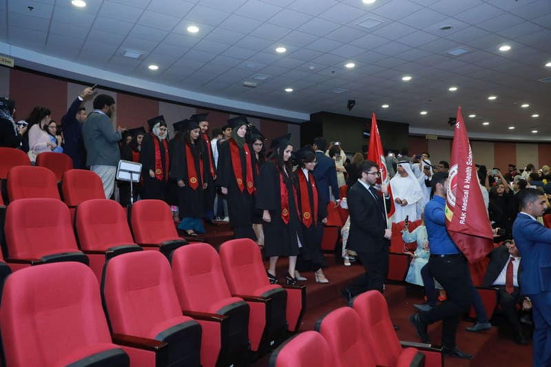 RAKCOMS Convocation 2019 at RAK Medical & Health Sciences University, 2019-20 — photograph 10 of 20