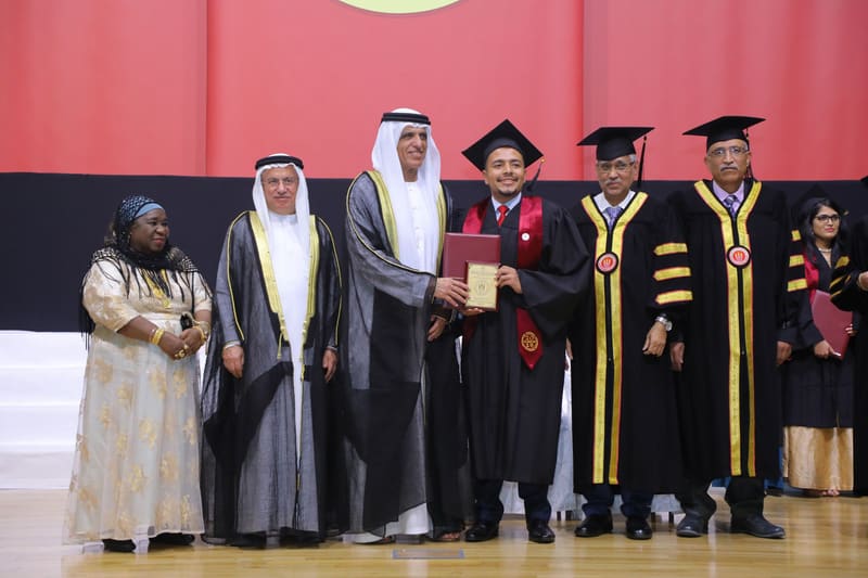 RAKCOMS Convocation 2019 at RAK Medical & Health Sciences University, 2019-20 — photograph 16 of 20