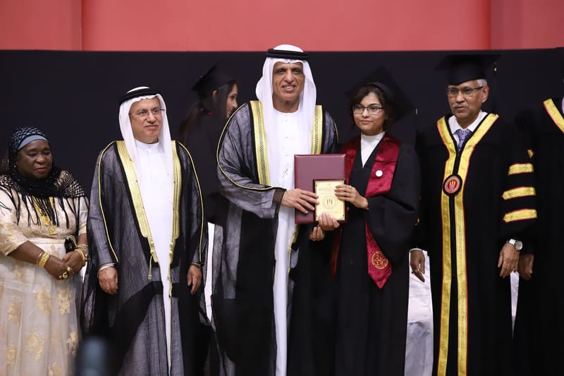 RAKCOMS Convocation 2019 at RAK Medical & Health Sciences University, 2019-20 — photograph 19 of 20