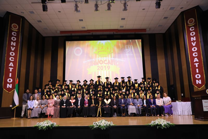 RAKCON Convocation Day 2019 at RAK Medical & Health Sciences University, 2019-20 — photograph 8 of 36