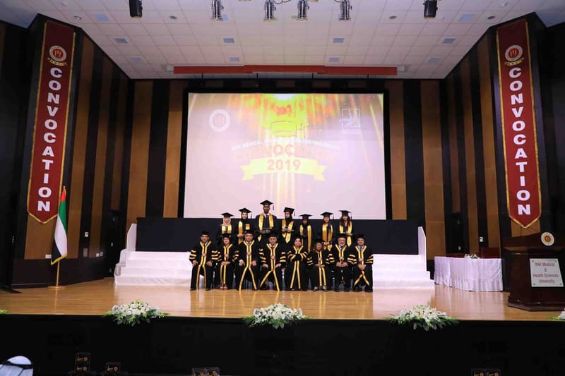 RAKCON Convocation Day 2019 at RAK Medical & Health Sciences University, 2019-20 — photograph 14 of 36