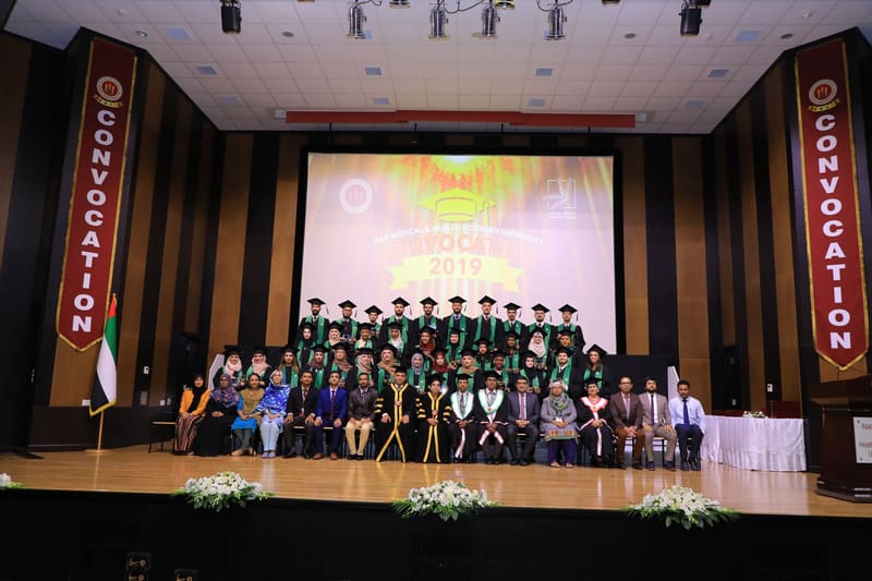 RAKCOP Convocation Day 2019 at RAK Medical & Health Sciences University, 2019-20 — photograph 8 of 33
